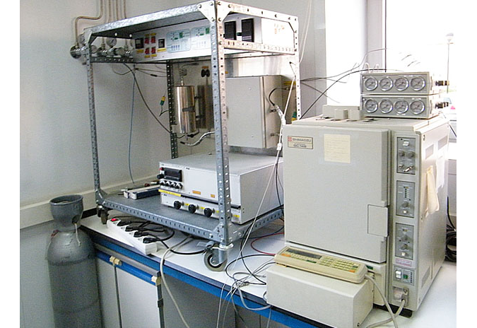 Sistema para el test de isomerización de 1-buteno